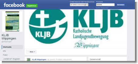 Zur Facebook-Seite der KLJB Wippingen