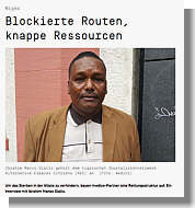 Screenshot Medico-Artikel zu Niger