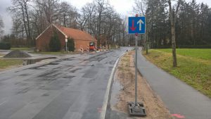 Neubau der Buishaltestelle Püngel in Wippingen