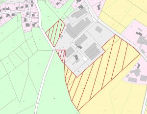 Flächennutzungsplan Wippingen Gewerbegebiet Eichenkamp