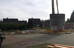 Baustelle Schützenhaus Wippingen März 2019