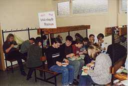 Kapelle beim Essen