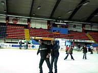 Eislaufen der Kapelle