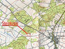 Landkarte Werpeloh - Wippingen