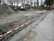 Baustelle Friedhof