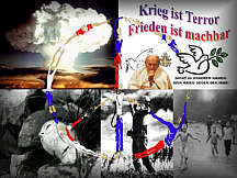 Im Kirchenboten veröffentlichte Collage von Erich Jäger