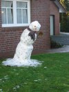 Ein Schneeemann