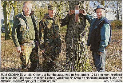 Foto aus der Ems-Zeitung vom 26.03.2004