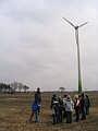 Bei Brokamps Windkraftanlage