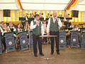 Schützenkapelle mit den Sängern Helmut Kaiser, Lambert Rehbock