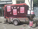 Infostand der BI in Oldenburg