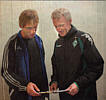 Erfolgreiches Trainerduo: Heinz Fehrmann (li.)und Hubert Rosen| EL-Foto