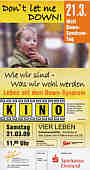 Flyer zum Film in Papenburg am 21.03.2009