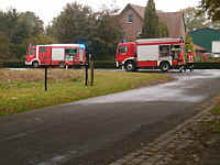 Feuerwehr im Einsatz