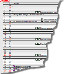 Wippinger Heimatkalender Korrekturexemplar