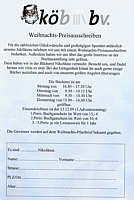 Flyer zum Preisausschreiben der Wippinger Bücherei