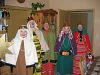 Sternsinger auf dem Schoolbrink