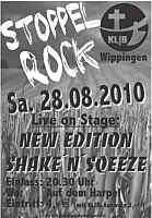 Plakat zum Stoppelrock in Wippingen