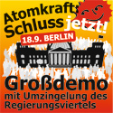 Plakat zur Demo am 18. September in Berlin