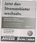 Werbung der Firam Schlömer