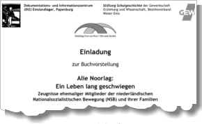 Einladung zur Buch-Lesung am 16.01.2011 im DIZ