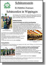 Flyer zum Schützenfest