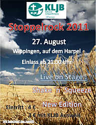 Plakat zum Stoppelrock in Wippingen