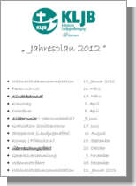 Zum Jahresplan 2012 der KLJB Wippingen