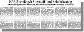 Artikel Ems-Zeitung vom 08.06.2012