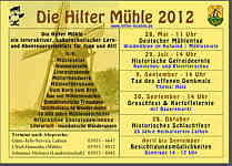 Flyer zur Hilter Mühle