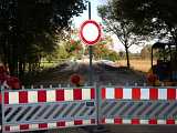 Arbeiten an der Flutmuldenbrücke bei Steinbild