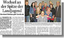 Artikel in der Ems-Zeitung vom 24.11.2012 über die KLJB Renkenberge