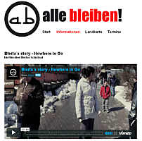 Zur Homepage "Alle Bleiben!" mit dem Video