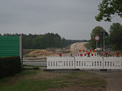 Kreuzung Burgstraße/Mittelweg und B70 in Dörpen