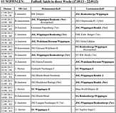 Die Spiele der Woche des SV Wippingen