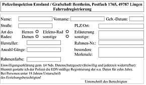 Fahrradpass