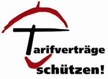 Verdi-Logo Tarifverträge Schützen - Zur Homepage der Tarifrunde