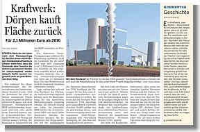 Bericht in der Ems-Zeitung vom 29.03.2014