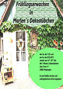 Flyer zur Ausstellung in Marlen's Dekostübchen