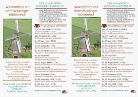 Flyer des Heimatvereins