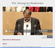 zur Homepage des Bundesrates