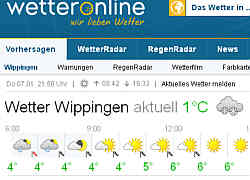 Zur Homepage von Wetteronline