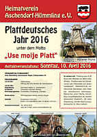 Plakat des Kreisheimatvereins