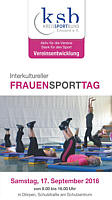 Flyer zum FrauenSportTag