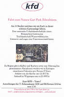 Flyer der KFD Wippingen