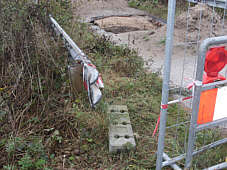 Baustelle Fleerbrücke