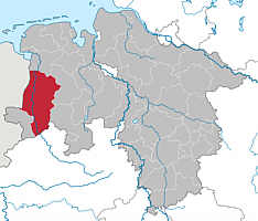 Landkreis Emsland im Land Niedersachsen