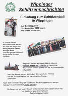 Flyer des Schützenvereins