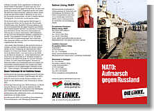 Flyer der Linken