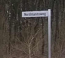 Straßenschild der Nordmannstraße